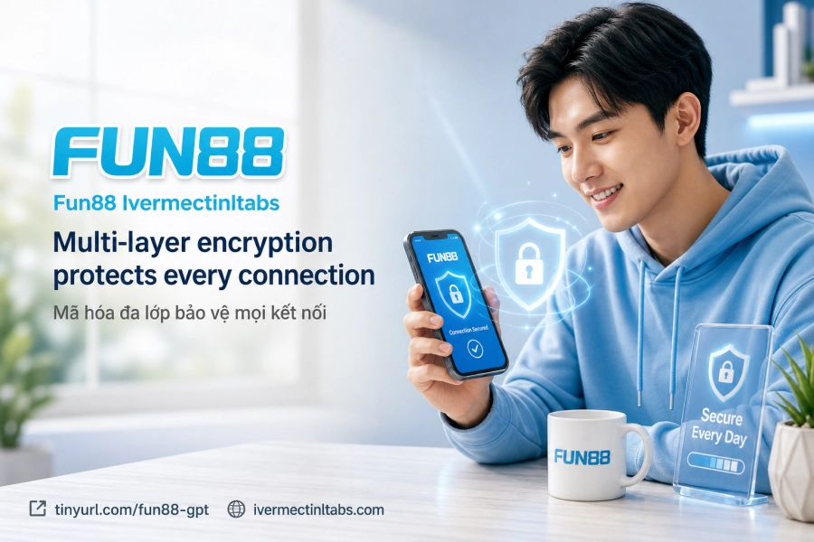 Mã hóa TLS SSL và hạ tầng IOVATION Fun88 bảo mật dữ liệu