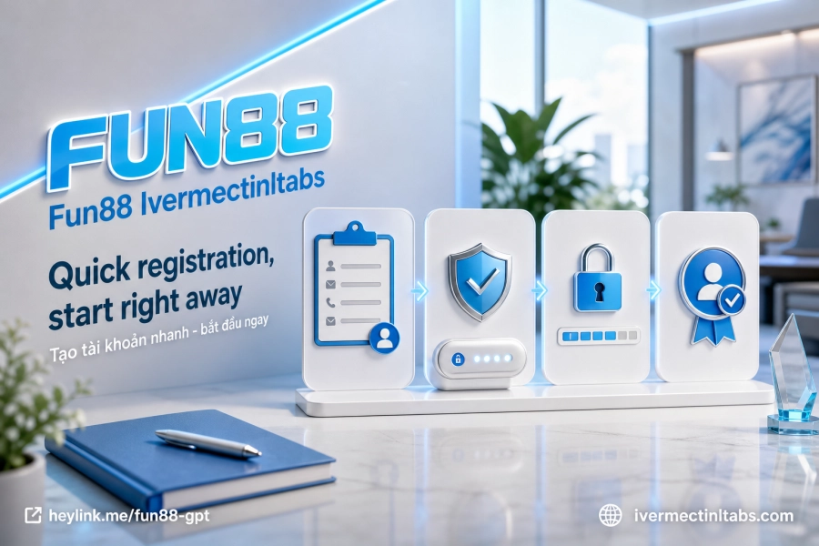 Đăng ký tài khoản Fun88 qua web và app - hướng dẫn từng bước 2026