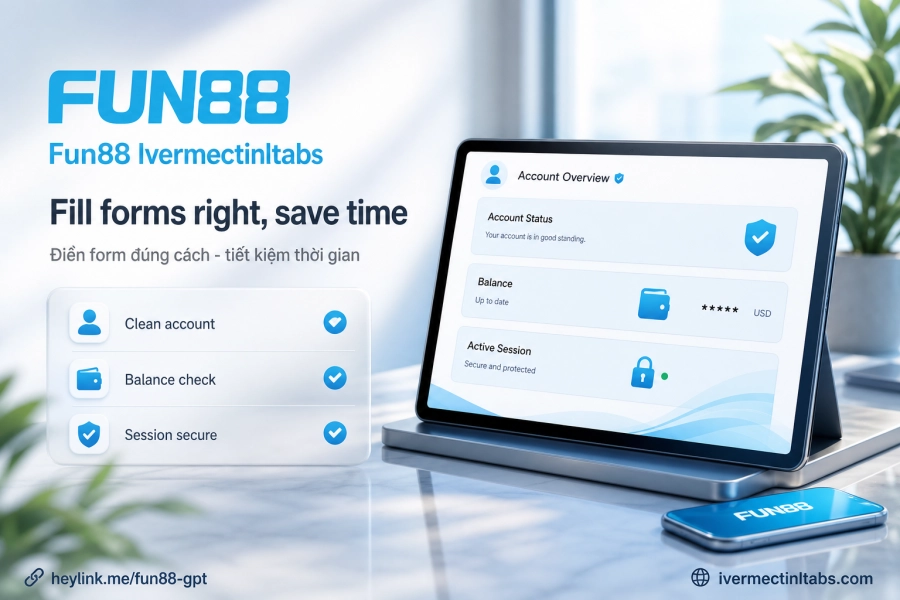 Các bước điền form đăng ký Fun88 trên website và ứng dụng di động