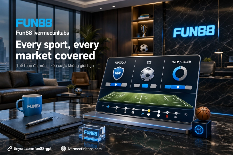 cá cược thể thao Fun88 kèo châu Á châu Âu tài xỉu cược live 2026