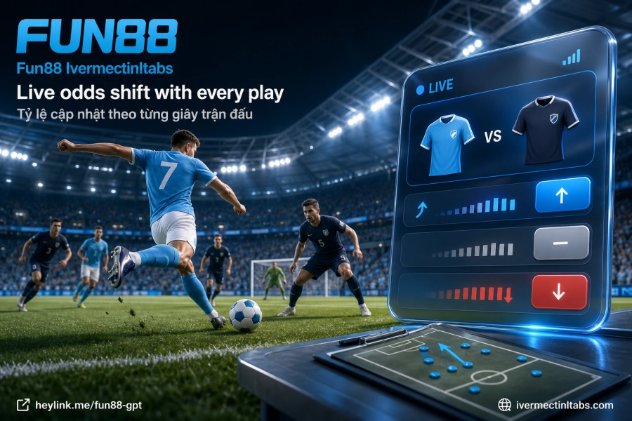 cược live Fun88 tỷ lệ real-time Saba CMD BTI IM Sports nhà cung cấp kèo