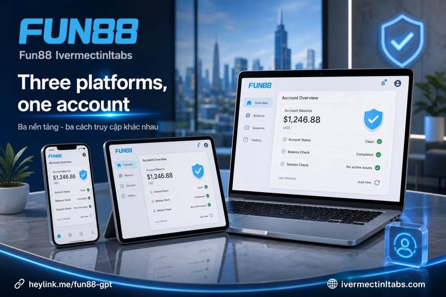 So sánh website app và trình duyệt di động đăng nhập Fun88